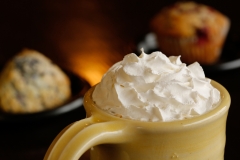 Coffee whip yellow mug small